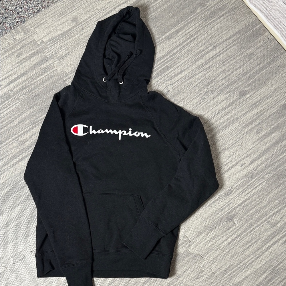 Champion Classic Black Pullover Size XS